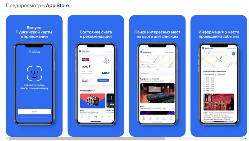 Приложение «Пушкинская карта»