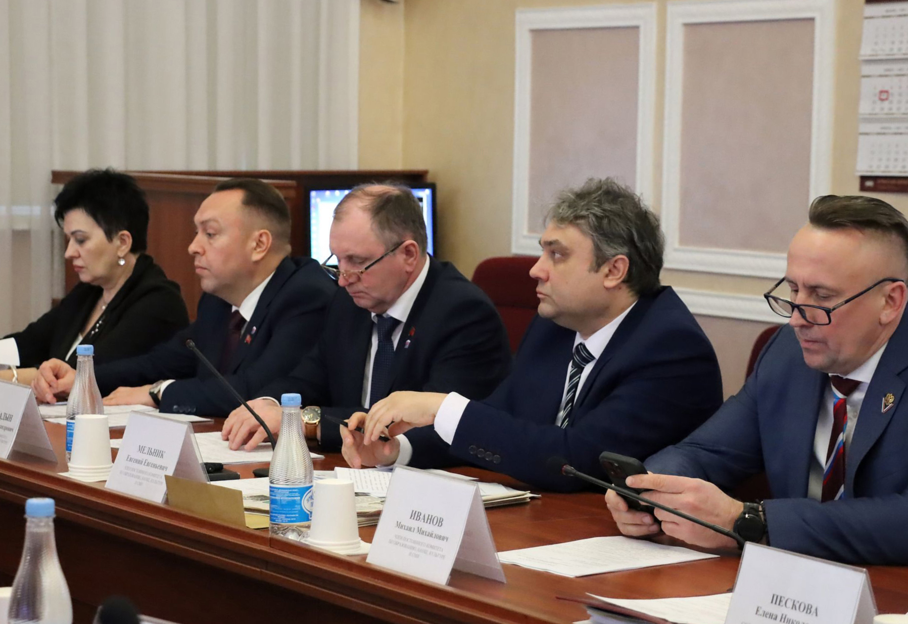 Сергей Шачнев принял участие в заседании постоянного комитета по образованию, науке, культуре и СМИ Брянской областной Думы