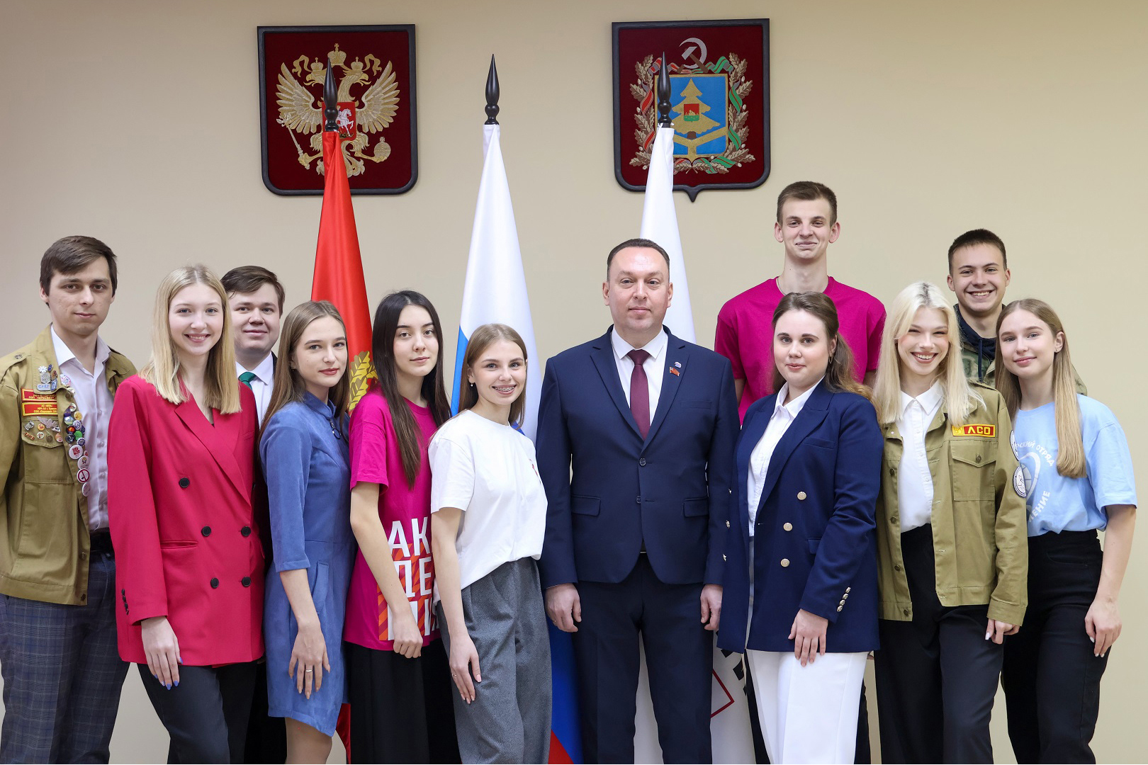 Поздравление директора Брянского филиала Президентской академии Сергея Шачнева с Днем российского студенчества
