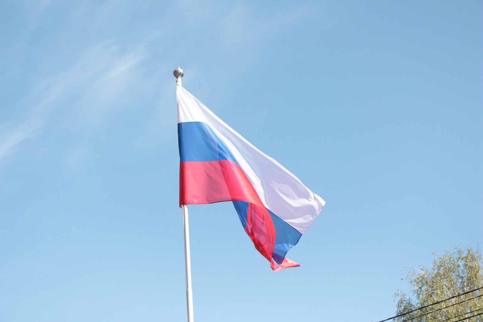 Церемония поднятия Государственного Флага Российской Федерации